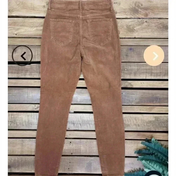 SKINNY  Jeans CORDUROY CELLO CROP - Picture 3 of 3